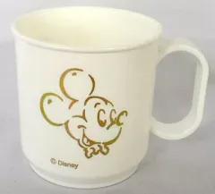 【中古】マグカップ・湯のみ(キャラクター) ミッキーマウス(縁取り) プラコップ 「ディズニーアンバサダーホテル」 アメニティグッズ