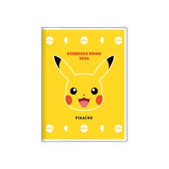 サンスター文具 ポケットモンスター ダイアリー 手帳 スケジュール帳 2026年 月間 A6 ピカチュウ