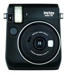 【中古】FUJIFILM インスタントカメラ チェキ instax mini70 ブラック INS MINI 70 BLACK