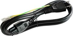 I-SHENG 電源ケーブル ACER DELL HP 用 3ピンソケット(メス)⇔2ピンプラグ(オス) 安全 絶縁銅片 1.2m