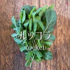 富山県産 ルッコラ 約200g ロケット