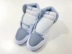 【七重浜801-9-0601nh】NIKE AIR JORDAN1 RETRO HIGH OG STEALTH ナイキ エアジョーダン1 イカットスニーカー 555088-037【併売】【中古】【メンズ】
