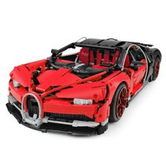 レゴ　互換　ブロック　テクニック　ブガッティ　シロン　レッド