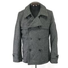 Ｔ*ｒ様 【希少】PPFM ウールピーコート ナポレオンジャケット S グレー T*r様 【希少】PPFM ウールピーコート ナポレオンジャケット S