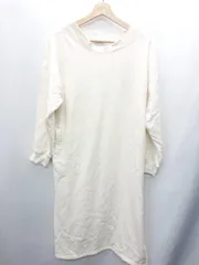 ◇ ROSE BUD ローズバッド 長袖 膝下丈 ワンピース サイズＦ ホワイト系 レディース E  【1408220051892】