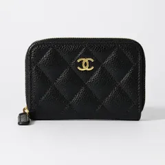 新品 シャネル CHANEL カードケース CLASSIC ZIP COIN PURSE ブラック