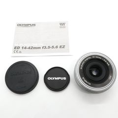 ジャンク OLYMPUS M.ZUIKO DIGITAL ED 14-42mm F3.5-5.6 EZ シルバー k2994-2