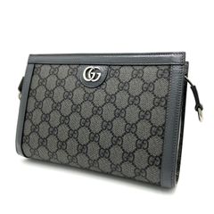 【K944】GUCCI(グッチ)/795467/オフィディア/GGキャンバス/ショルダーバッグ/ブラック×グレー