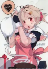 【中古】クリアファイル 夕立 艦これバレンタイン仕様クリアファイル 「PS Vita ソフト 艦これ改」 初回生産特典