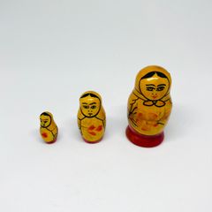 【大幅値下げ】ミニマトリョーシカ ロシア 3体