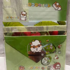 コロコロクリリン　　レターセット　ミニメモ、シール付き