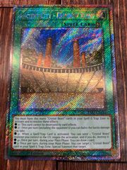 遊戯王　 英語版 虹の古代都市－レインボー・ルイン プラチナシークレットレア