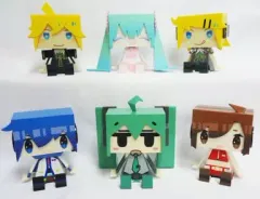 【中古】トレーディングフィギュア 全6種セット 「Happyくじ 初音ミク 2013 SUMMER VER. ファミリーマート限定」 H賞 グラフィグABS