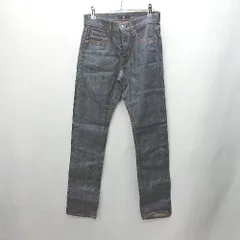 ◇ UNIQLO ユニクロ シンプル カジュアル キレイめ デニム ジーンズ サイズ23 インディゴブルー レディース E  【1405140035391】