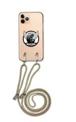 iPhone13Pro Max アイフォン13 プロマックス スマホケース ショルダーストラップ 紐 付き タイヤ 羽根 車 レース アウトドア 走り屋 アメカジ カジュアル かっこいい ベージュ カラー02