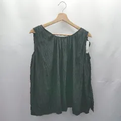 ◇ ⊂◎●未使用● SENSE OF PLACE センス オブ プレイス リボン ノースリーブ サイズF ブラック系 レディース E  【1501230038669】