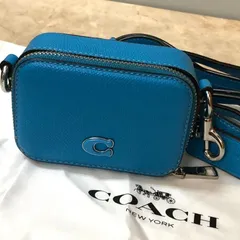 COACH コーチ クロスボディ ポーチ ミニショルダーバッグ ブルー CP271