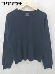 ◇ URBAN RESEARCH アーバンリサーチ 切替 長袖 ニット セーター サイズ40 ネイビー レディース 【中古】 【1102090021299】