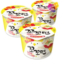 パルド ココ麺 カップ 105g 3個セット / 韓国ラーメン 八道 Paldo コッコ麺 王CUP ココメン