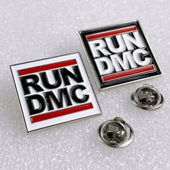 RUN DMC ラン・ディーエムシー ピンバッジ HIP HOP ヒップホップ