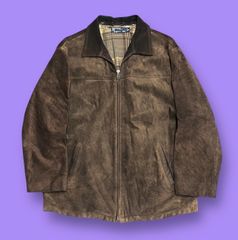 1990's "Polo by Ralph Lauren" suede sports jacket