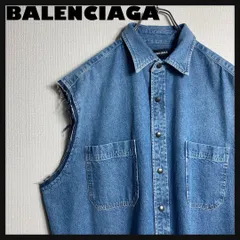 BALENCIAGA バレンシアガ デニムベスト 37のサムネイル