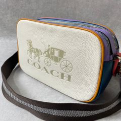 コーチ coach 馬車ロゴ ミニショルダーバッグ レザー 91082 - メルカリ