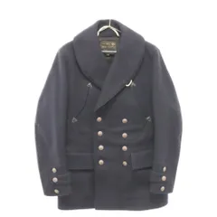 BEAMS (ビームス) ×HAVERSACK×BuzzRicksons バズリクソンズ ハバーサック ダブルピーコート 35周年 金ボタン ナポレオン ネイビーのサムネイル