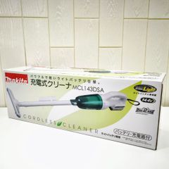 限定1点限り【新品 未使用】makita マキタ 充電式クリーナ MCL143DSA バッテリBL1420G+充電器DC18SG+ハンドストラップ付 ライトバッテリ専用 14.4V対応 質量 1.1kg (SNA)22506208008KA