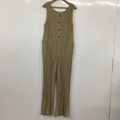 JEANASIS ジーナシス サロペット・オーバーオール サロペット、オーバーオール Vスカシニットサロペ