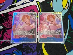 ワンピースカード サンジ SR 2枚 OP11-051 神速の拳 ヴィンスモーク家 麦わらの一味