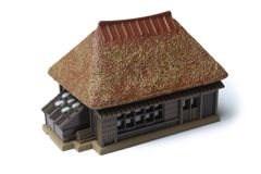 S024-1 わらぶき屋根農家