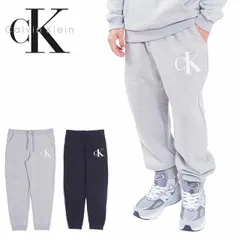 カルバンクライン スウェットパンツ モノグラム 裏起毛 フリース メンズ レディース グレー ブラック M L XL XXL 2XL 2L 3L 4L サイズ 大きいサイズ ゆったり ジョガー CALVIN KLEIN MONOGRAM FLEECE JOGG