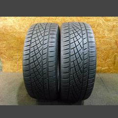 A-2749)本州送料無料 バリ山 225/45ZR18 2本 コンチネンタル 中古