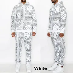 VICTORIOUS((ヴィクトリアス)) BANDANA FLEECE SET【S～2XL】ペイスリースエット　セットアップ