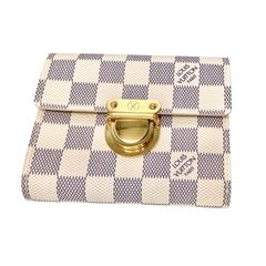 【真贋判定済】LOUIS VUITTON ルイヴィトン アズール ポルトフォイユ N60013 ダミエアズール ウォレット B0401XYZ2A