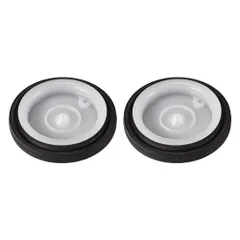 uxcell 電磁弁水入口シールリングガスケット 13 mmネジ ノーマルクローズシールシーラントキットアクセサリー 2個