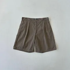 80s.90s USA製　ラルフローレン　旧ボックスロゴ　ツータック　チノショーツ　ポロチノ