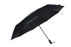 【ブラック】大きめのワンタッチ自動開閉折り畳み傘
