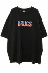 シュプリーム SUPREME 24AW DRUGS TEE BLACK XXL ドラッグ Tシャツ 半袖 ブラック 【ブランド古着ベクトル】【中古】☆AA★250622