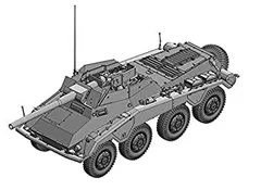 2025年最新】ドイツ8輪重装甲車の人気アイテム - メルカリ