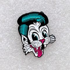 STRAY CATS ストレイ・キャッツ ピンバッジ - Brian Setzer ブライアン・セッツァー / Rockabilly ロカビリー