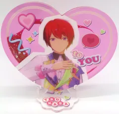 【中古】雑貨 朱桜司 ES 8th Anniv. BIG ハートスタチュー 「あんさんぶるスターズ!!」