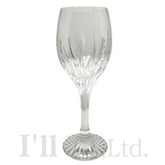 【未使用品】Baccarat　バカラ　ジュピター　ワイングラス　クリスタルガラス　クリア　ブランド食器　インテリア食器　西洋食器　酒器　ステムグラス　カット　コップ【中古】【74902】
