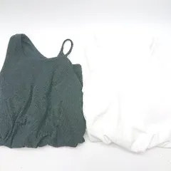 ◇ 3 《 STYLEMIXER スタイルミキサー インナーカップ付き まとめ売り２点セット タンクトップ レディース 》 E  【1503060020524】