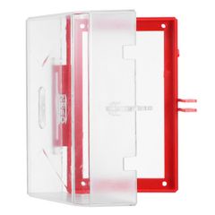 LEDMOMO スイッチ保護カバー 非常停止ボタンカバー ストリップライト 緊急 ボート型 セキュリティエレベーターボタンロック 押しボタンカバー プラスチック 防水スイッチカバー 透明