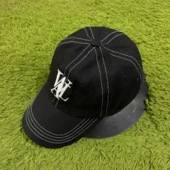 WOOLAONG (ウアロン) キャップ ブラック Mサイズ WOOALONG キャップ 帽子 「日本未発売/WEB限定」WOOALONG