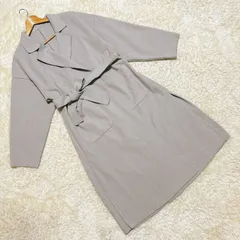 【GRL】グレイル コート グレー 無地 フリーサイズ 648 !