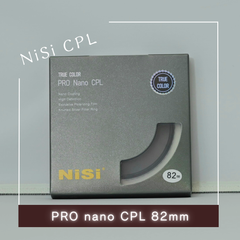 【新品】Nisi TRUE COLOR PRO Nano CPL　82mm径