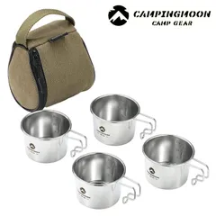 CAMPING MOON　キャンピングムーン　マグカップS/4Pセット S180-4P+B